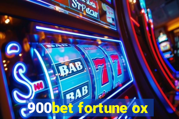 900bet fortune ox